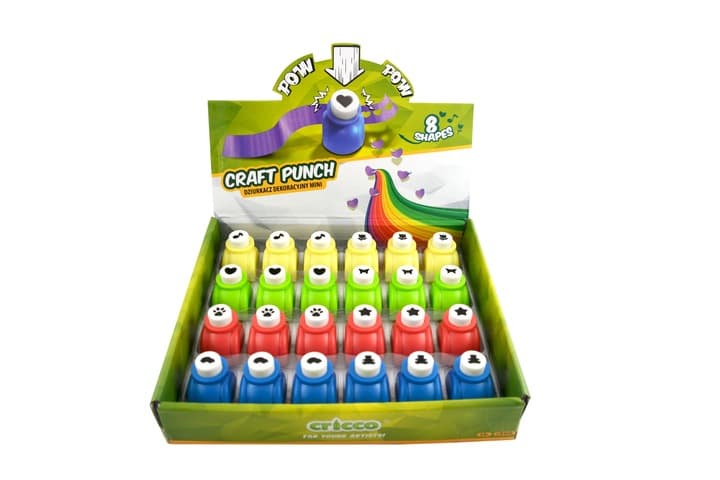 Dziurkacz dekoracyjny mini craft CRICCO CR400