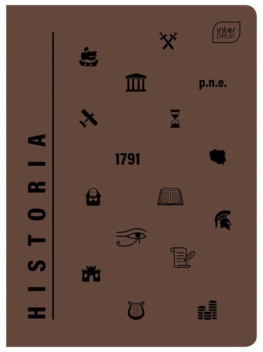 Zestaw zeszytów A5 60k klasa 5-6 (10szt) Pol Fiz Niem Geo Bio Chem Ang Hist Inf Mat INTERDRUK