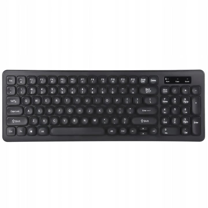 Klawiatura + mysz MARVO DCM004WE BK bezprzewodowa czarna