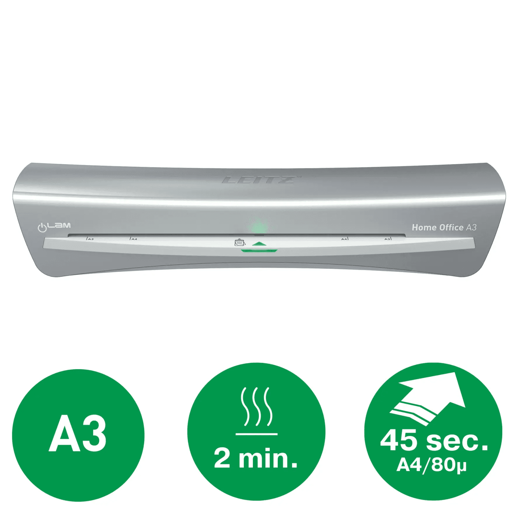 Laminator iLam Home OFFICE A3 szary 74400089 LEITZ