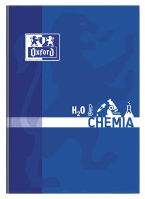 Zeszyt szkolny A5 przedmiotowy 80 kartek w kratkę CHEMIA 400128285 OXFORD