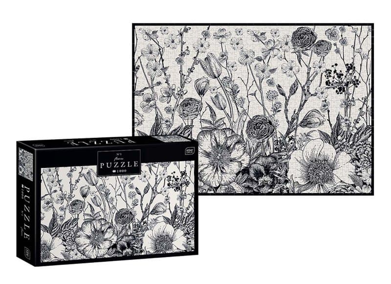 Puzzle 1000 Flowers 1 PUZ1000FLO1 INTERDRUK