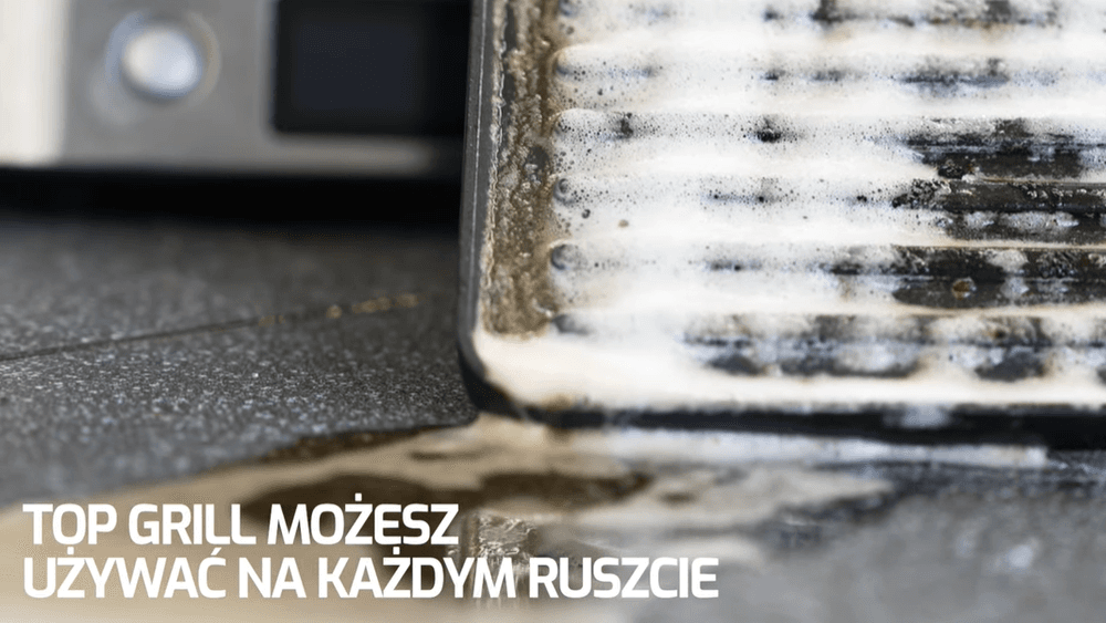 Płyn TENZI TOP GRILL BLACK do mycia grillów rusztów piekarników 0,6l. (SP-73/600)