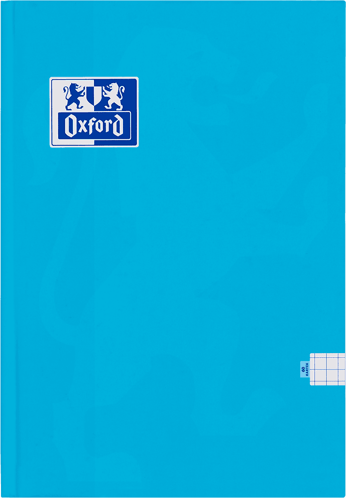 Zeszyt szkolny A5 Brulion 60 kartek w kratkę twarda okładka TOUCH 400175259 OXFORD