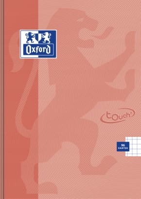 Zeszyt szkolny A5 Brulion 96 kartek w kratkę pastelowy TOUCH 400123215 OXFORD