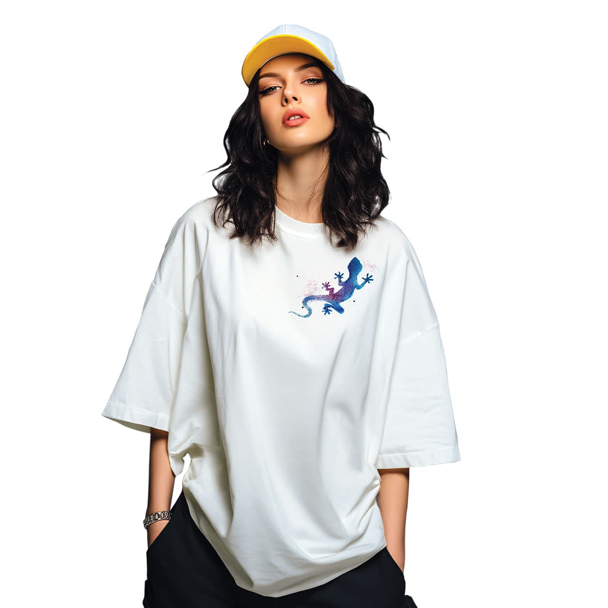 Markery do tkanin + pistolet AIRBRUSH zestaw spray FIORELLO T-shirt GR-9900 170-2865
