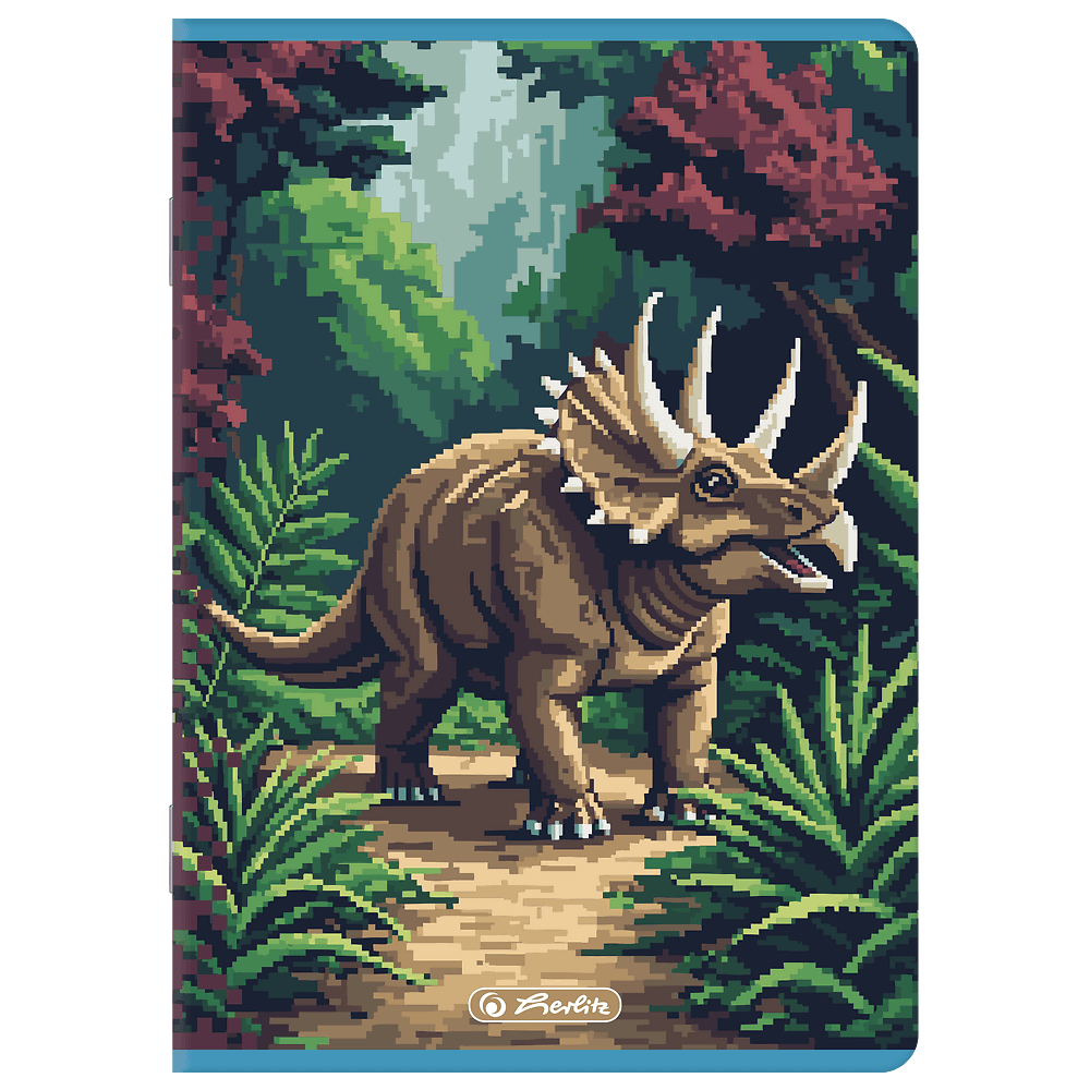 Zeszyt A5 16k kratka PIXEL FUN chłopięcy 400207497 HERLITZ