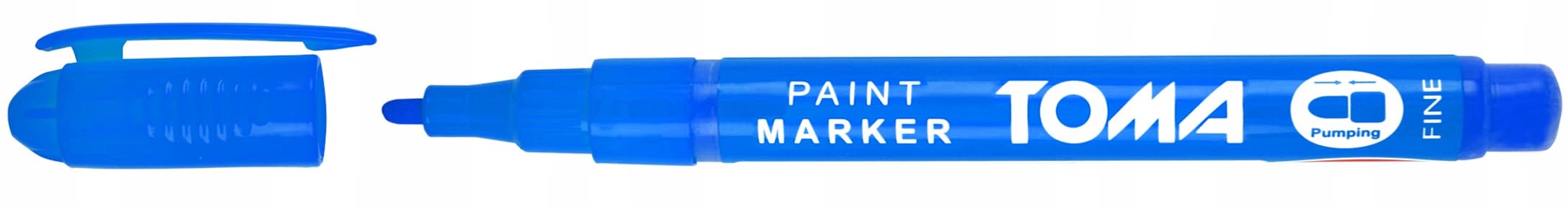 Marker olejowy F niebieski 1,5mm TO-441 TOMA