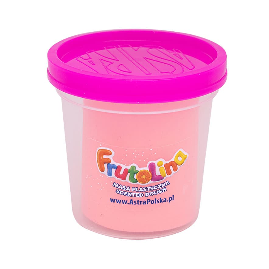 Masa plastyczna FRUTOLINA pastelowa zestaw 4 sztuk x 100g 336122013 ASTRA