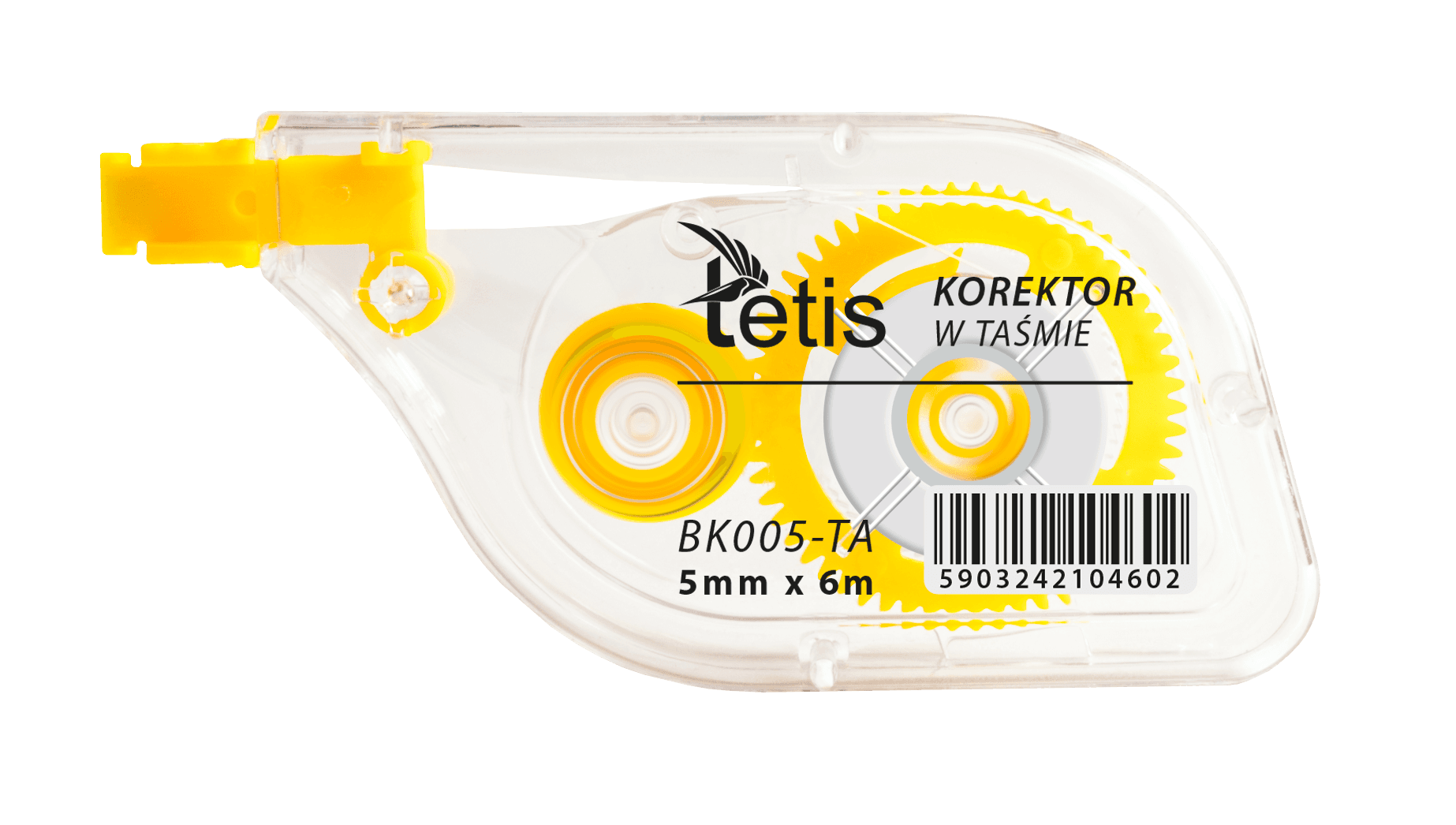 Korektor w taśmie mix kol. BK005-TA TETIS