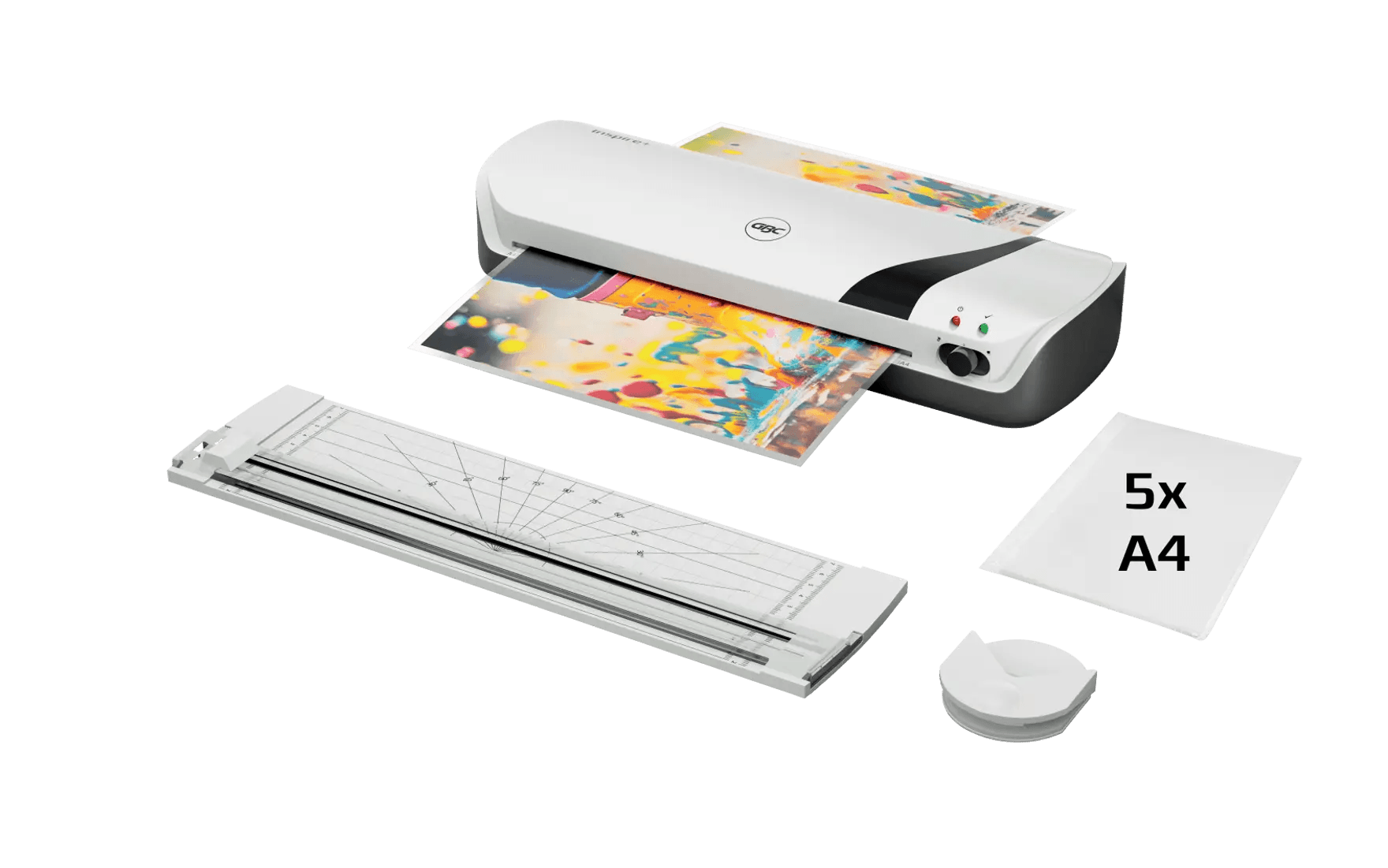 Laminator Inspire+ A4 4w1 biały 4410034 GBC