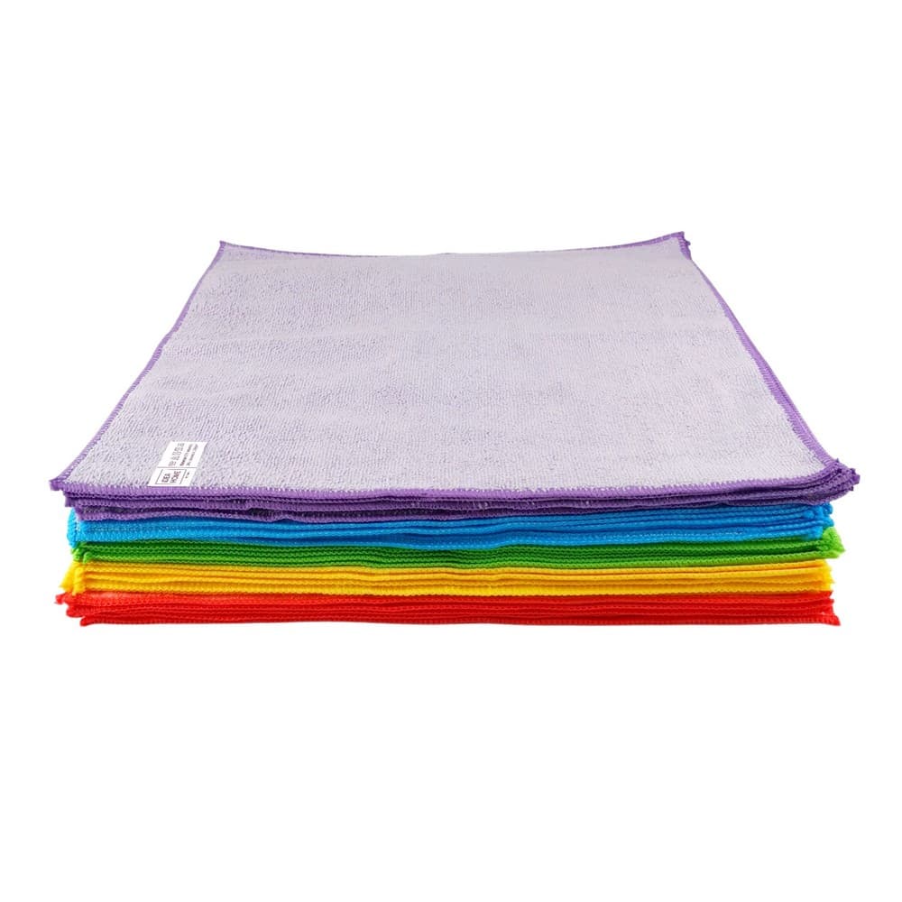 Ściereczki z mikrofibry IH 40x40cm 30szt. mix kolorów 112072 IDEA HOME