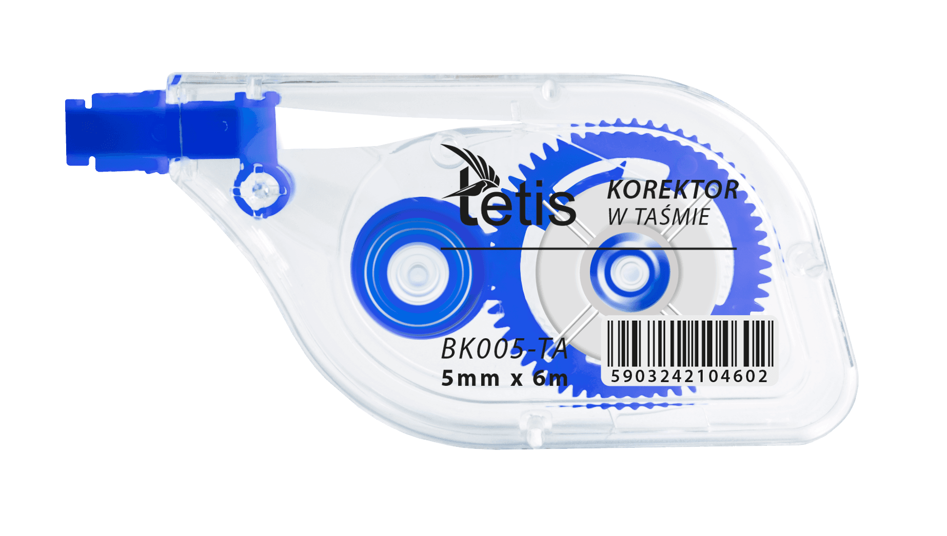 Korektor w taśmie mix kol. BK005-TA TETIS