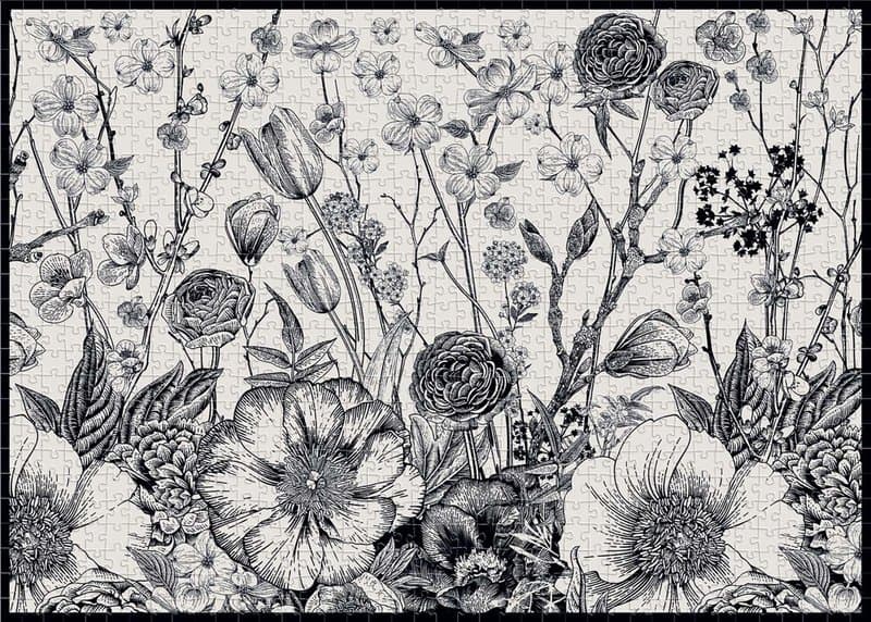 Puzzle 1000 Flowers 1 PUZ1000FLO1 INTERDRUK