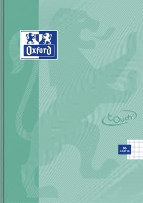 Zeszyt szkolny A5 Brulion 96 kartek w kratkę pastelowy TOUCH 400123215 OXFORD