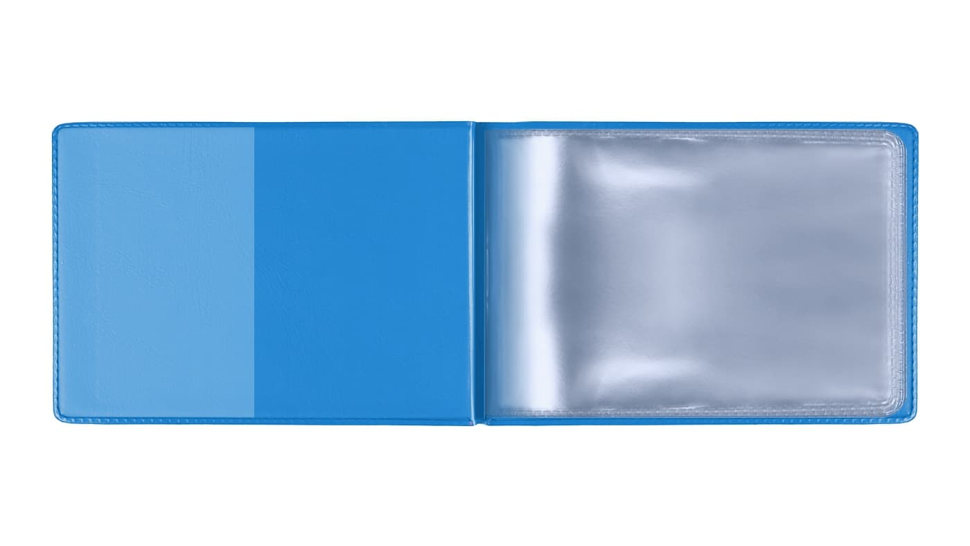 Etui na dokumenty z zabezpieczeniem RFID niebieskie ET-20-06 BIURFOL