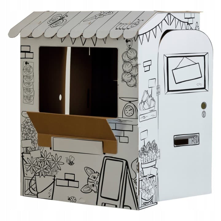Domek do kolorowania STRAGAN XL 100142507 FELLOWES