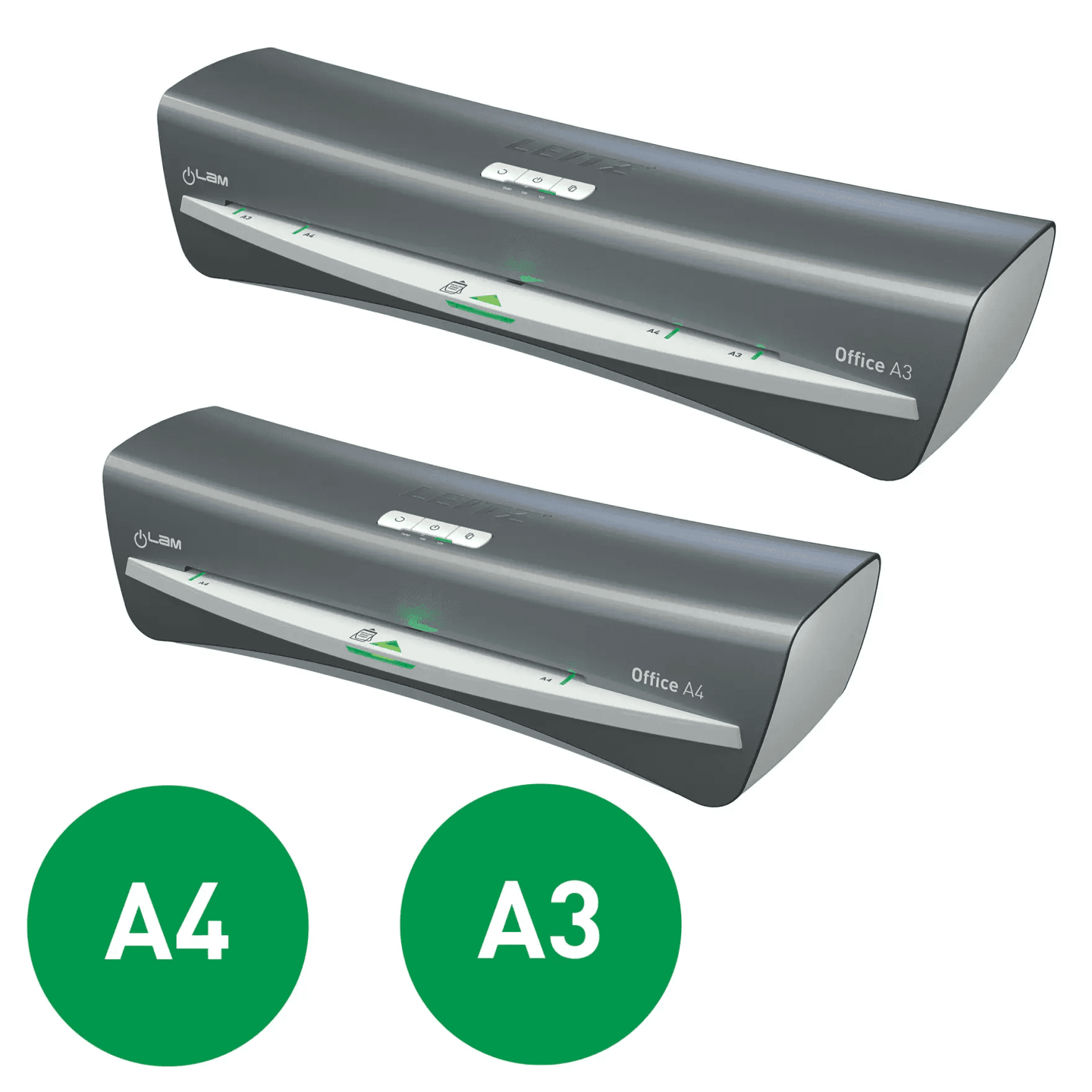 Laminator iLam OFFICE A3 230V srebrny 72530084 LEITZ