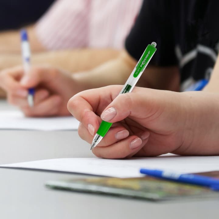 Długopis żelowy automatyczny MASTERSHIP zielony TO-077 TOMA