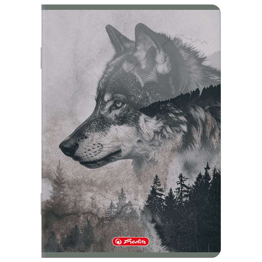 Zeszyt A5 60k linia z marginesem WILD 400206389 HERLITZ