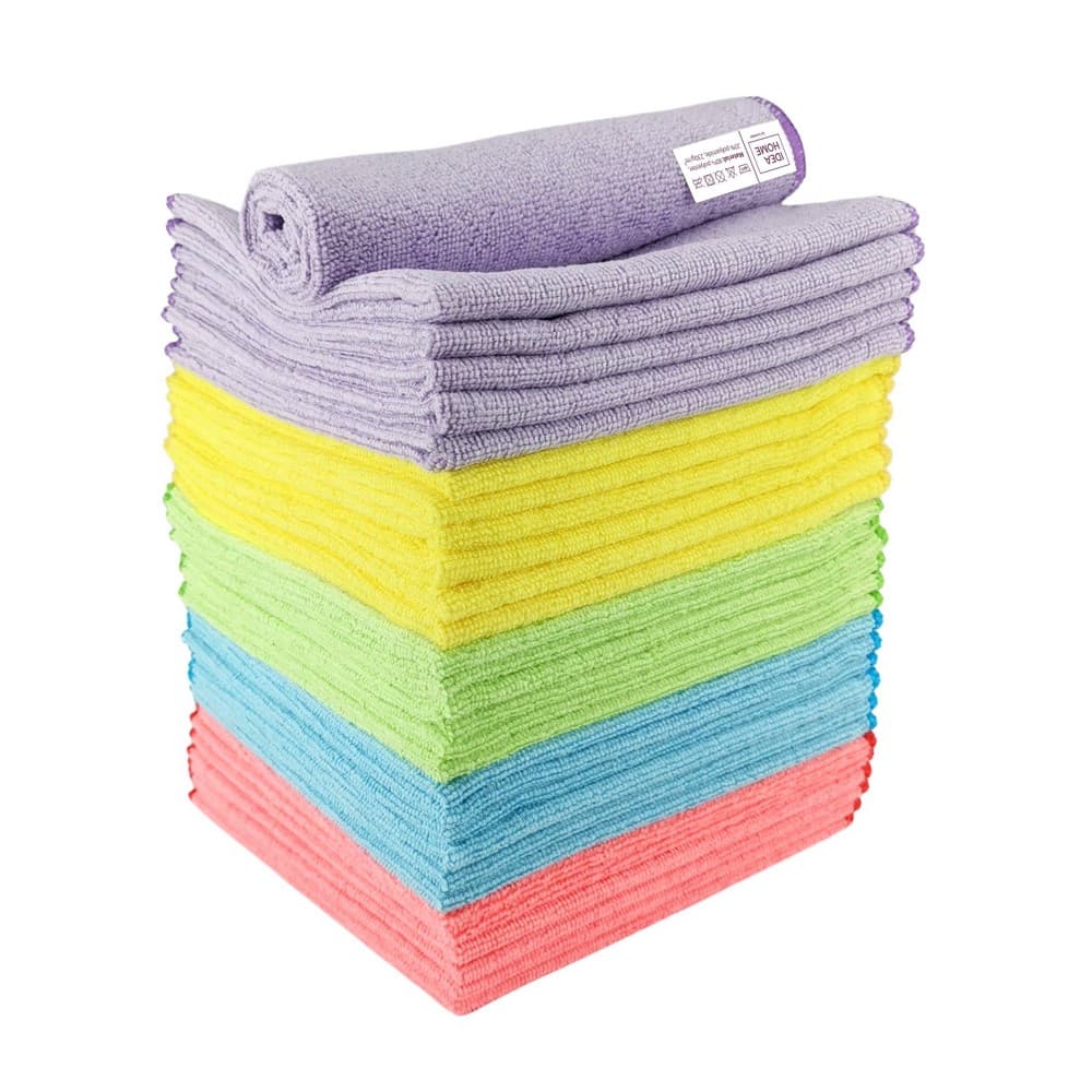 Ściereczki z mikrofibry IH 40x40cm 30szt. mix kolorów 112072 IDEA HOME