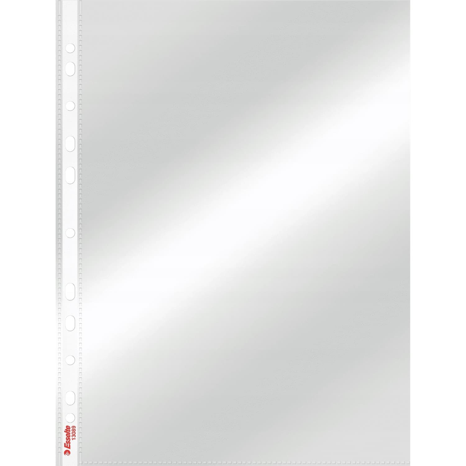 Koszulki krystaliczne na dokumenty A4 40mic 100 sztuk w folii 13089 ESSELTE