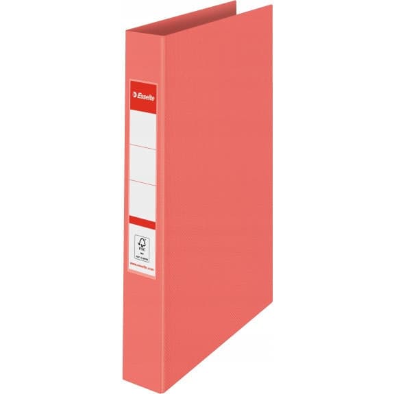 Segregator ringowy Esselte Colour`Breeze A4 42mm 2 ringi koralowy 628433