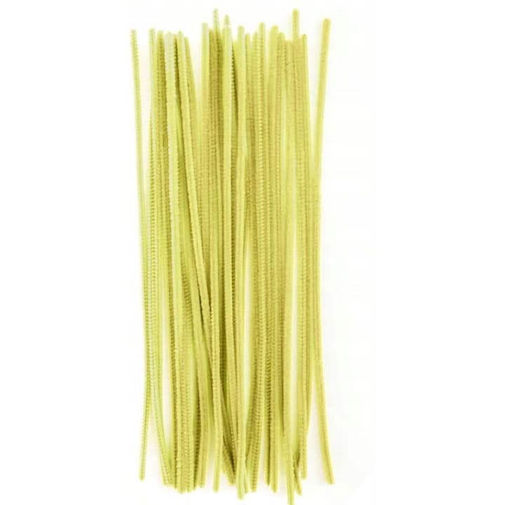 Druty pluszowe 30cm żółte (neonowe) DPK-05 ALIGA