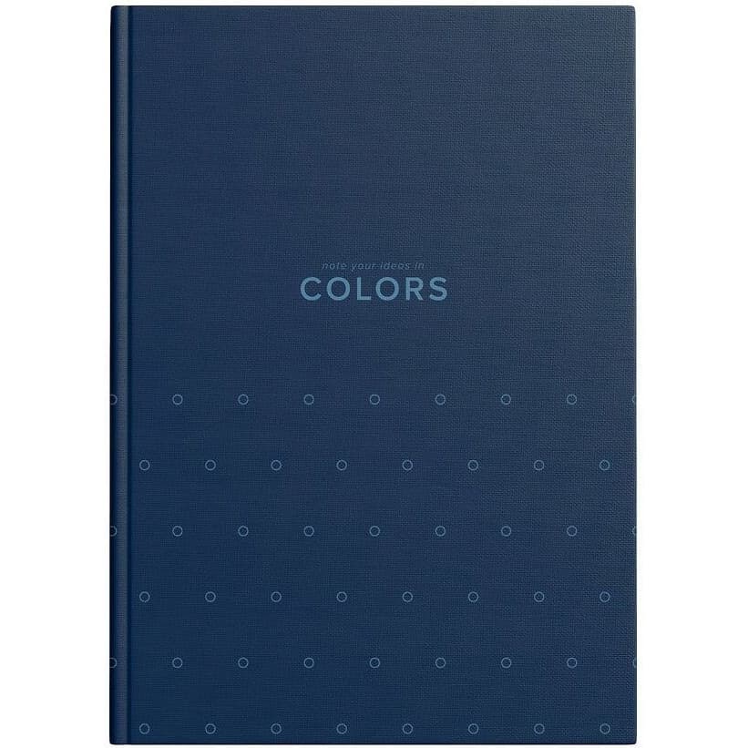 Zeszyt szkolny z twardą okładką A5 Brulion 96 kartek w kratkę COLORS 400169200 TOP 2000