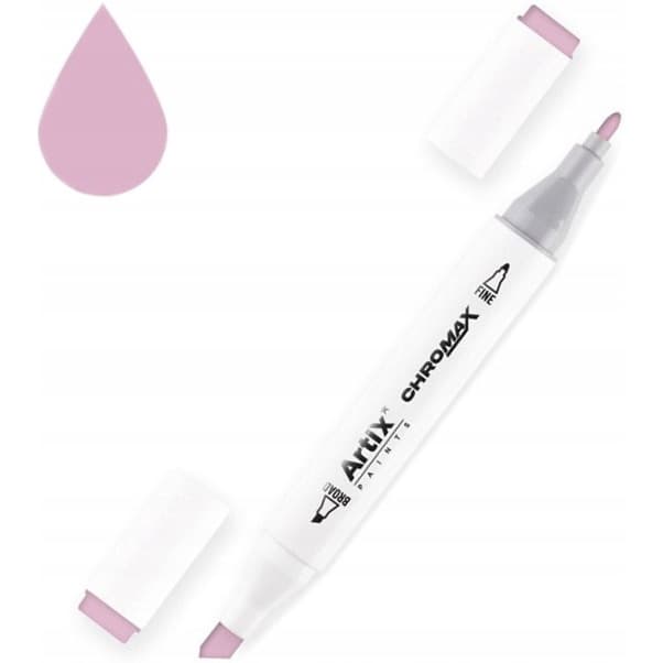 Marker alkoholowy dwustronny PASTEL PINK PP915-17 ARTIX