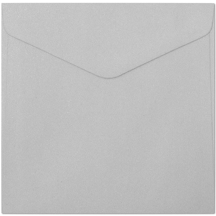 Koperta 160x160mm Pearl srebrny 150g. (10szt.) 280366 Galeria Papieru