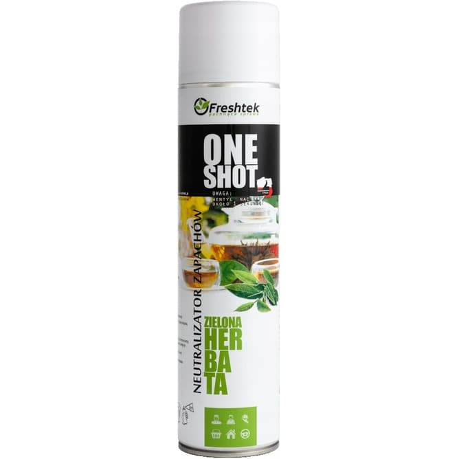 Odświeżacz powietrza/Nautralizator zapachów ONE SHOT 600ml ZIELONA HERBATA