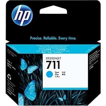 Tusz HP 711 (CZ130A) niebieski 29ml Designjet T120/520