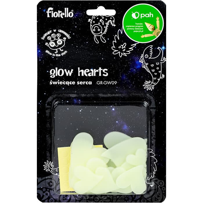 Ozdoby fluorescencyjne SERCA miks 24szt. GR-GW09 170-2805 FIORELLO