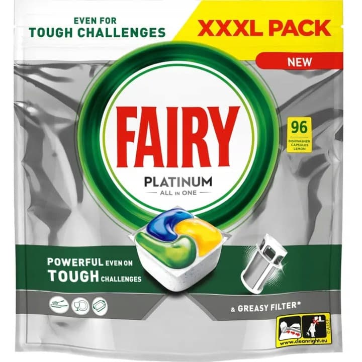 Kapsułki do zmywarki FAIRY PLATINUM (96szt)