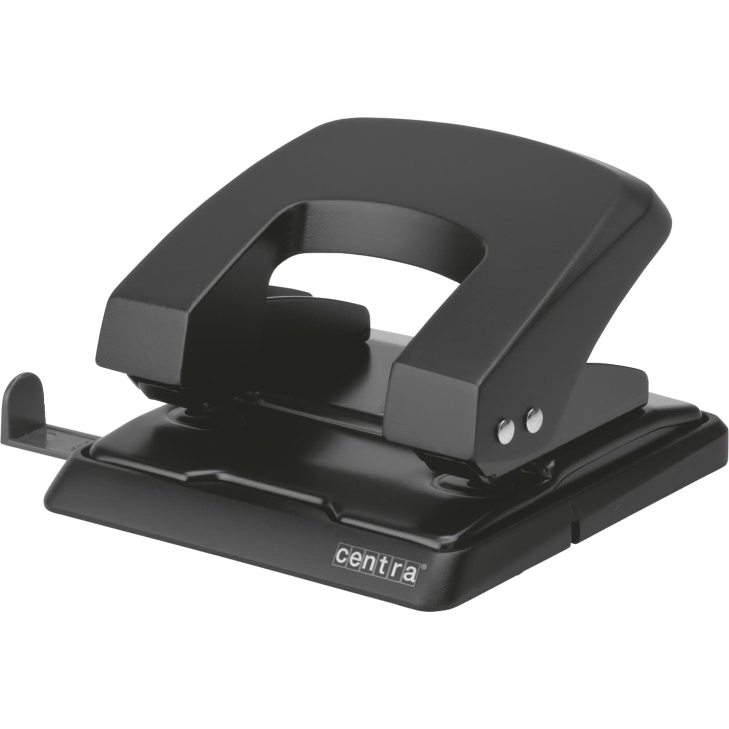 Dziurkacz czarny 30 kartek metalowy 623667 CENTRA