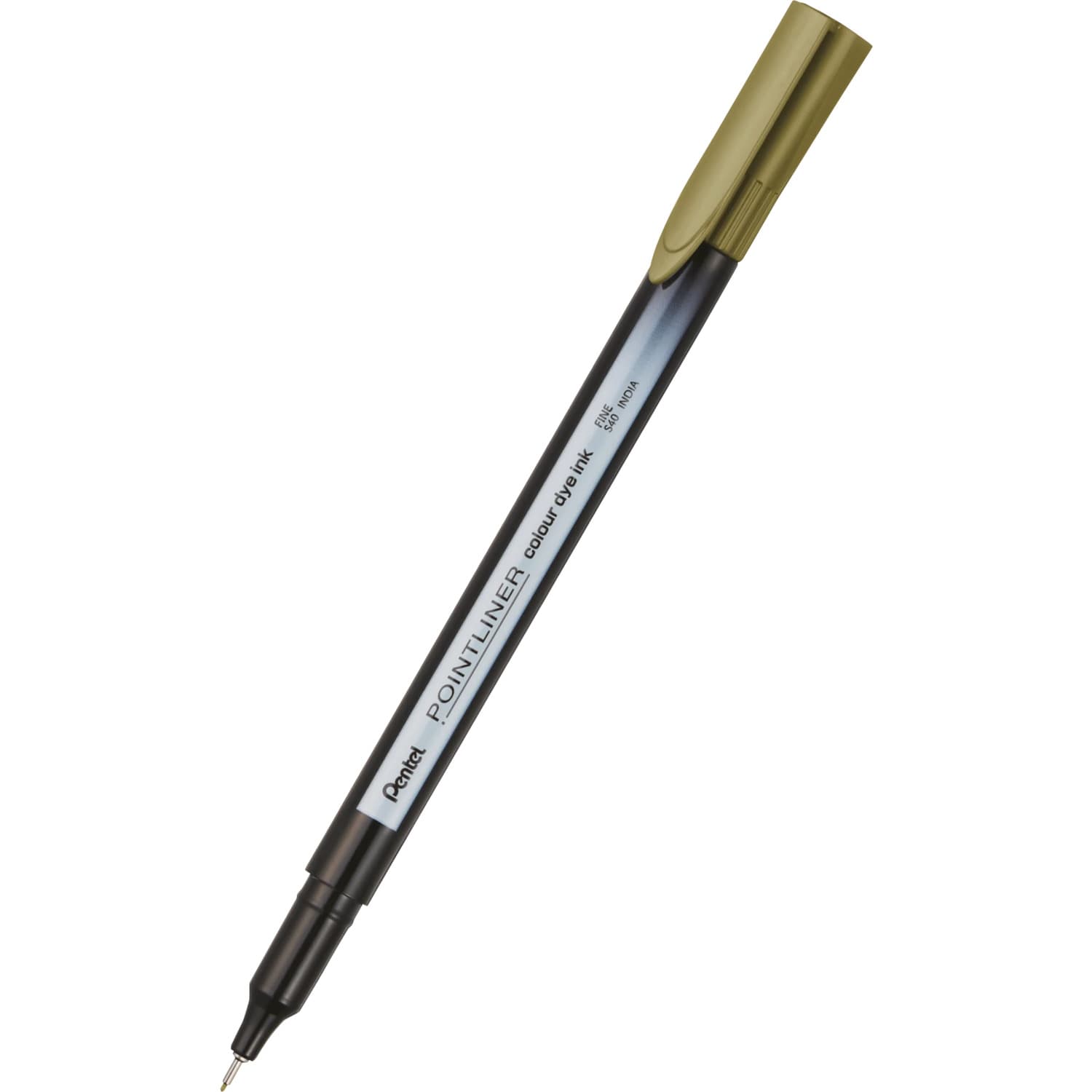 Cienkopis POINTLINER COLOUR złoto-brązowy S40-E4 PENTEL