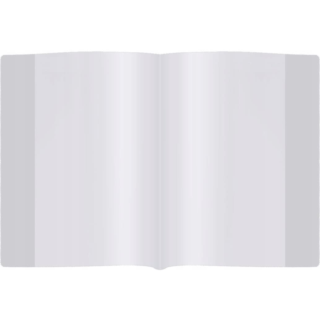 Okładki na zeszyty szkolne A4 bezbarwne 25 sztuk 30x43,7cm OZK-02 BIURFOL