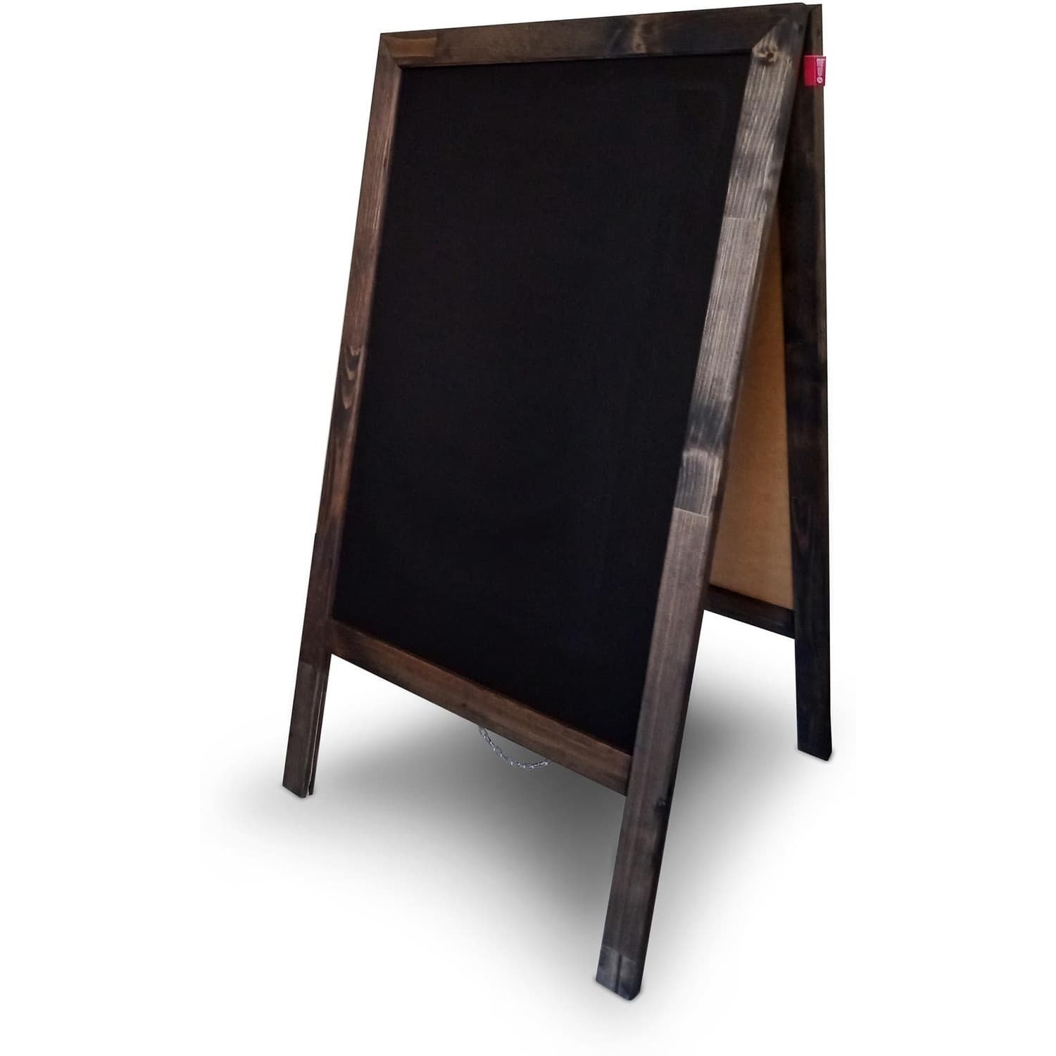 Potykacz kredowy 90x50cm czarny rama drewniana MTX050090.19.47.51 MEMOBE