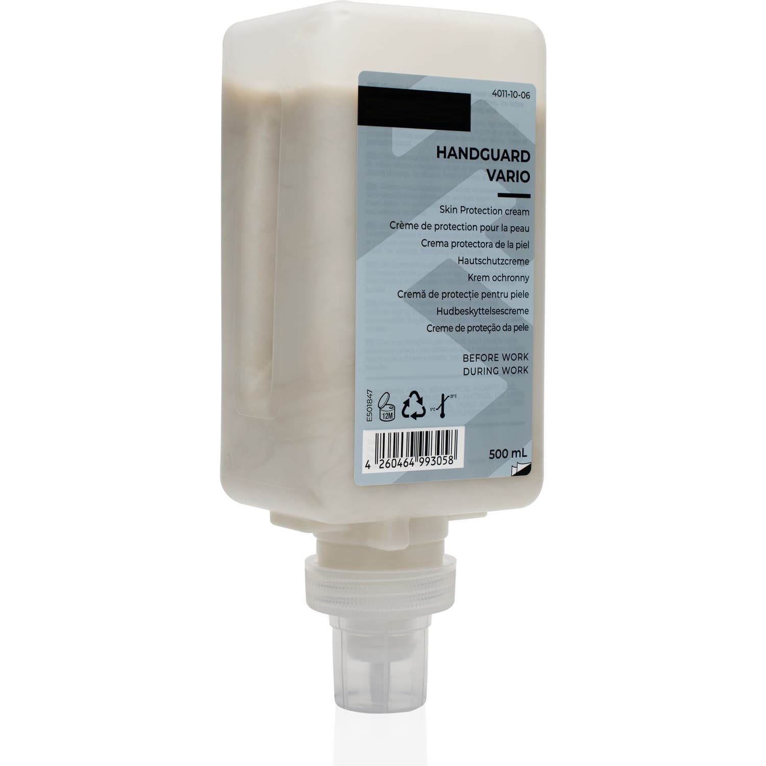 Krem ochronny, system S6 NEXXT/SVEMA LOGAN-M 500ml Handguard Vario