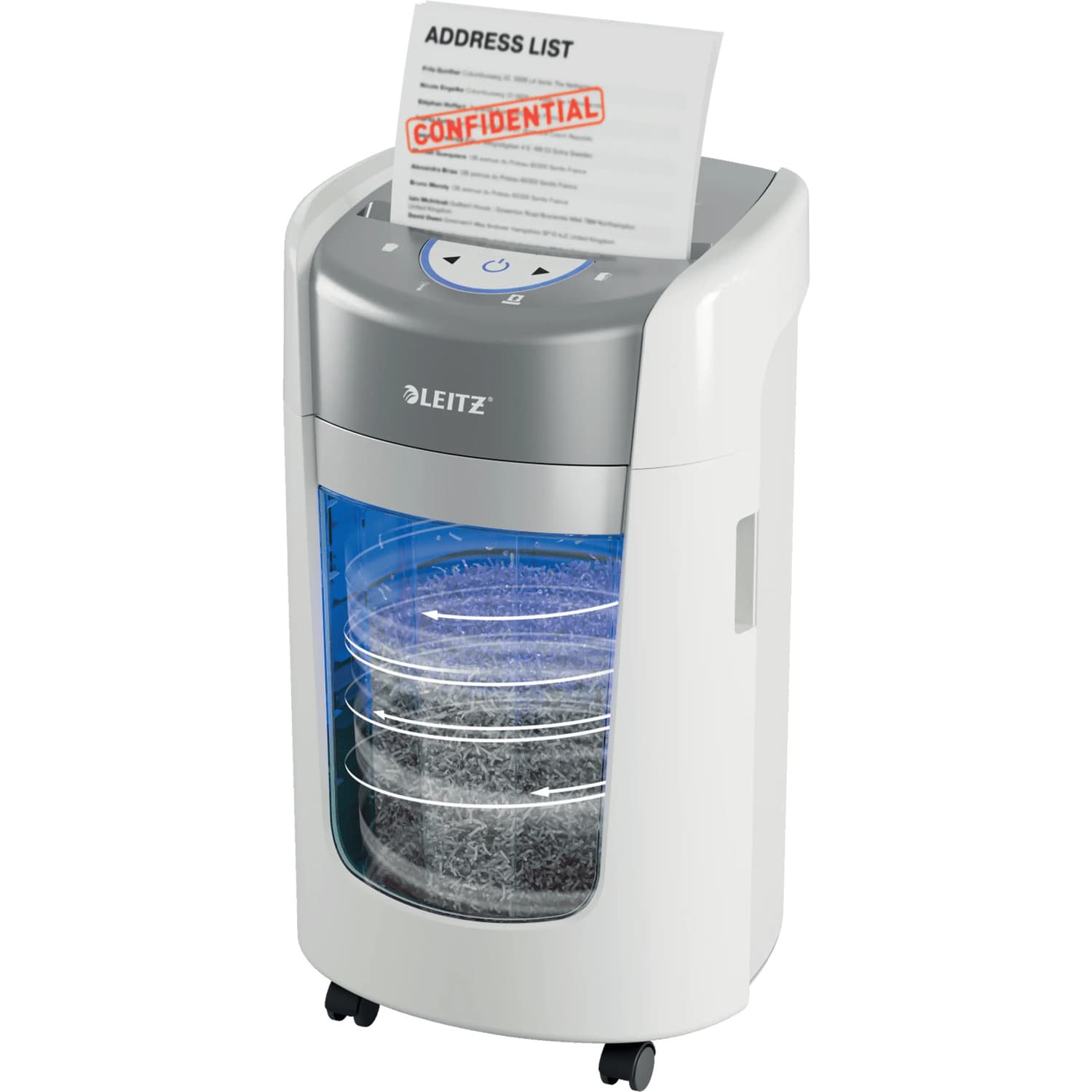 Niszczarka Leitz IQ Optimax Home Office 225 P5 15L 83580000