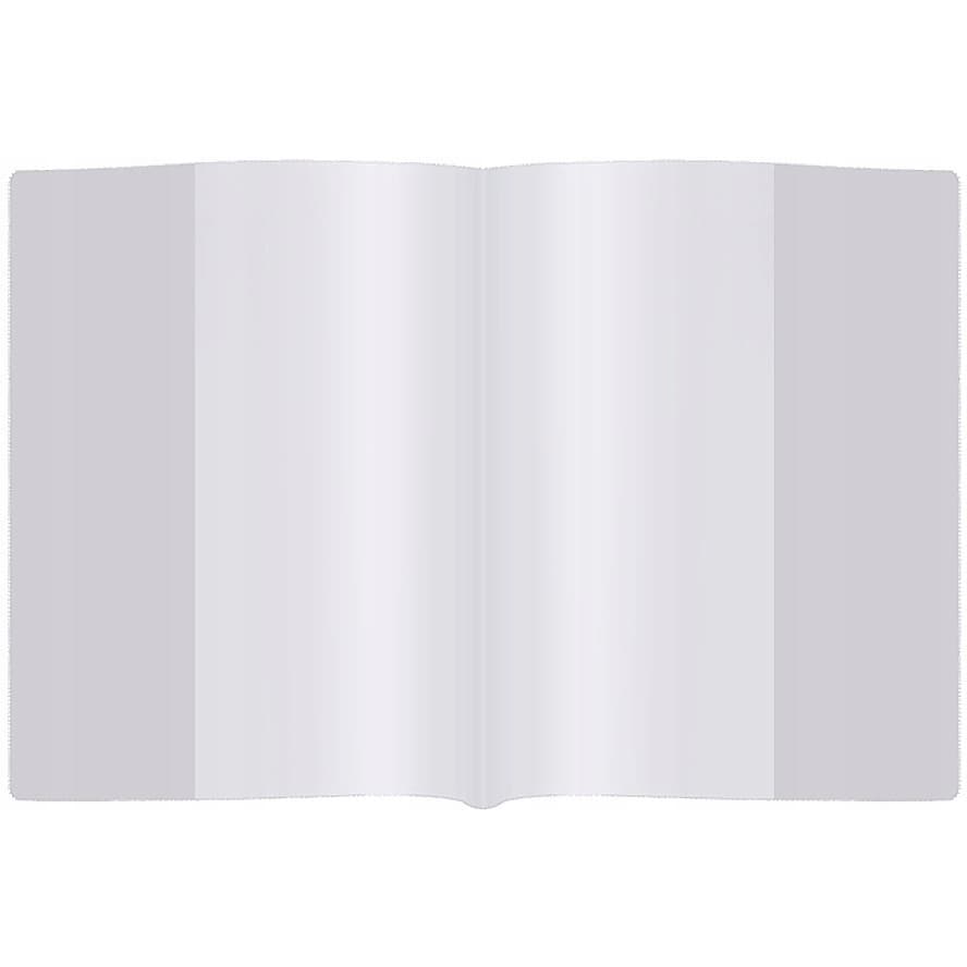 Okładki na zeszyty szkolne A5 bezbarwne 50 sztuk 21,2x30,3cm OZK-01-02 BIURFOL