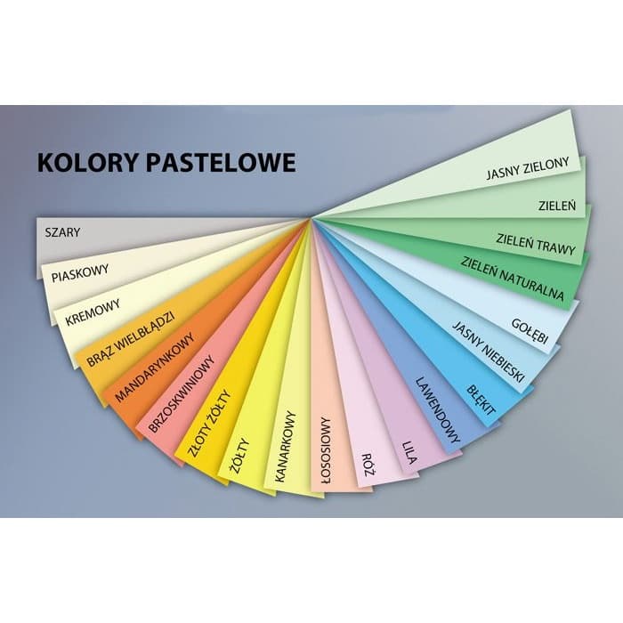Papier ksero A4 160g EMERSON żółty pastel 250ark XCA41023