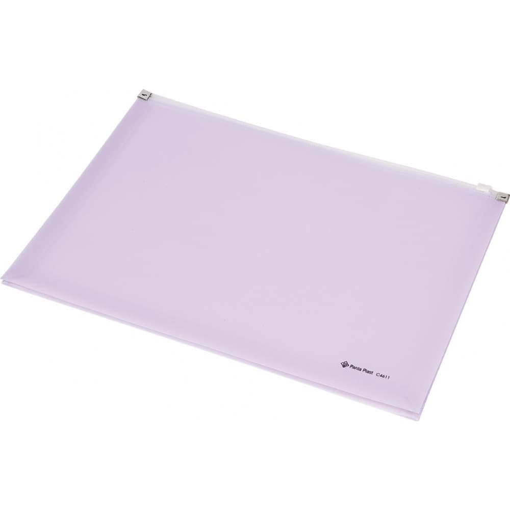 Koperta z suwakiem A4 fioletowa przestrzenna C4611 0410-0038-15 Panta Plast