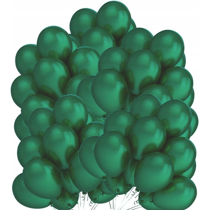 Balony 12` METALLIC zielony (100szt.) 170-1585 FIORELLO