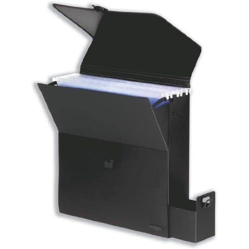 Teczka kartoteka czarna na teczki biurowe 2101128 REXEL hot desker