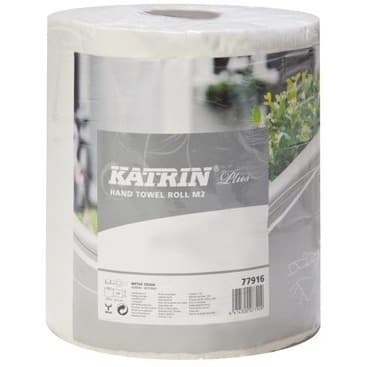 Ręcznik w rolce KATRIN M2 PLUS 2w.biały 205x250mm 100m 2658/97517 100% celuloza
