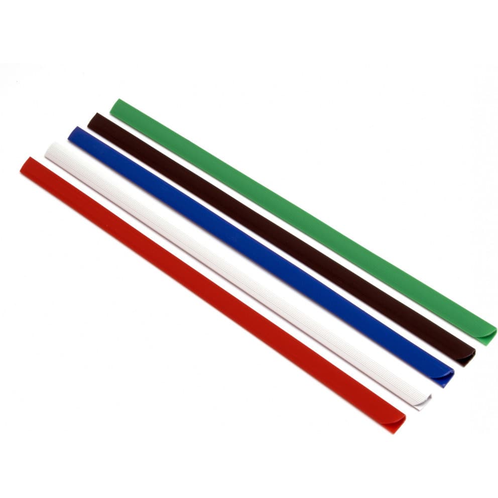 Listwy wsuwane 9mm-50kartek czerwone (50sztuk) 419094 ARGO