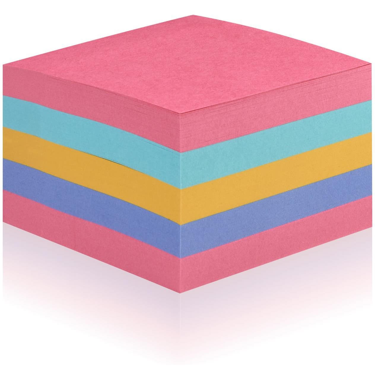 Karteczki samoprzylepne 76x76mm tęczowe Super Sticky 440 kartek UU009909712 POST-IT 3M