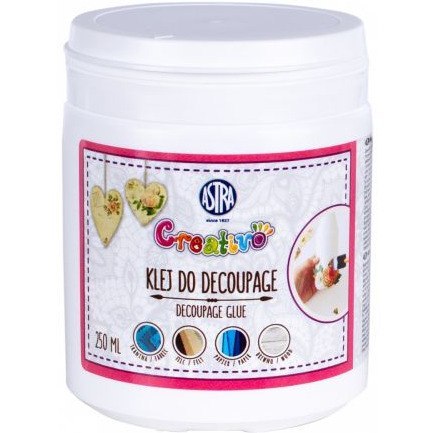 Klej do decoupage 250ml. Creativo 401120002 ASTRA